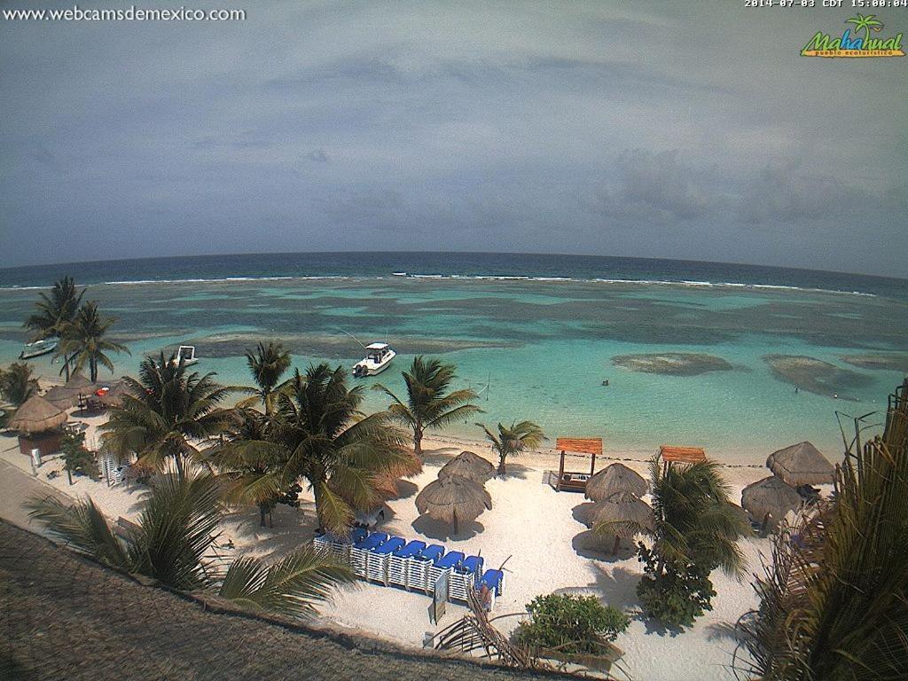Hotel Blue Reef Frente Al Mar Mahahual Exteriér fotografie
